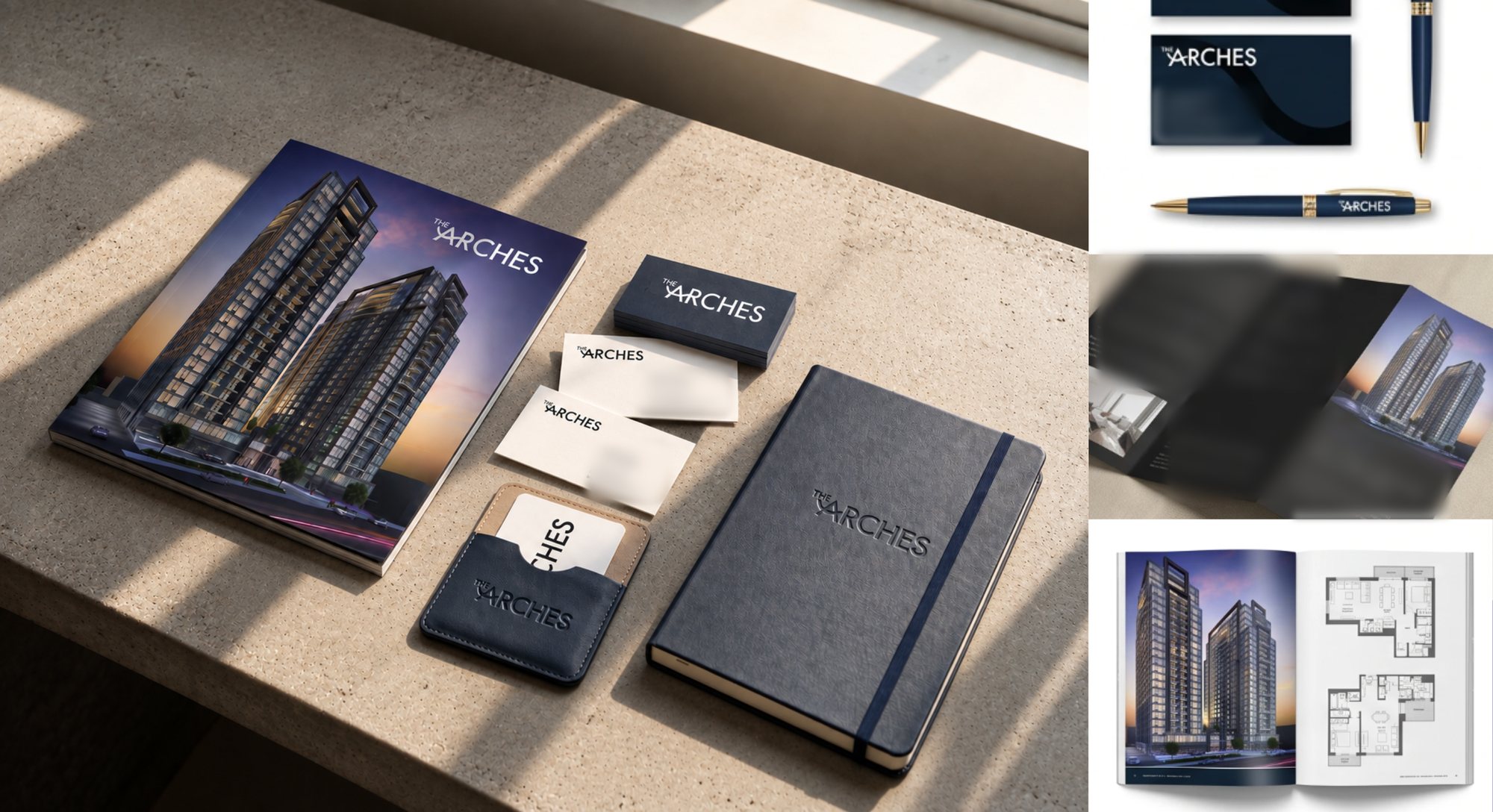 Brand Collateral, Print for The Arches, Bronx