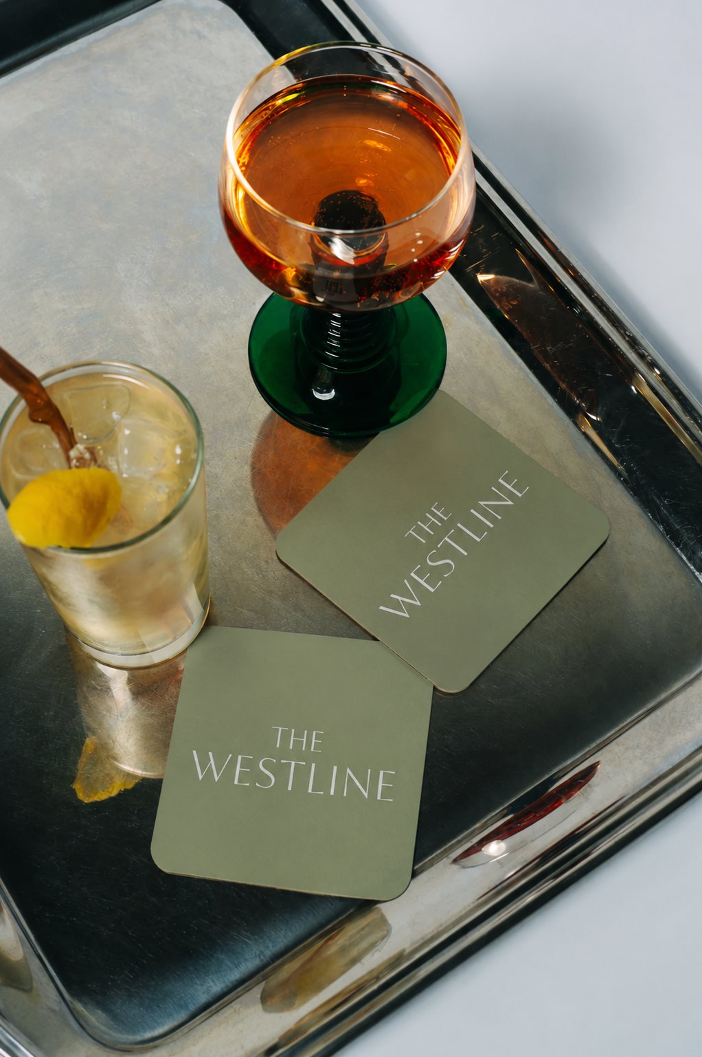 Bar Coasters, Merchandise for The Westline, Manhattan